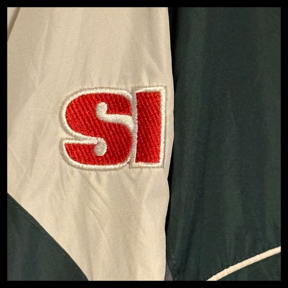 Vintage Green Bay Packers NFL SI Jacket‎ 2XL Windbreaker Coat Football - Picture 3 of 7